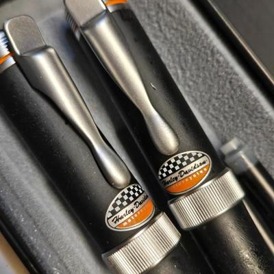 Harley Davidson Pen Set - Rollerball and Fountain Pen