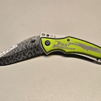 The Fast and the Furious Folding Pocket Knife