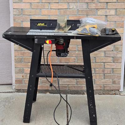 Wolf craft Routing Table with Craftsman Router