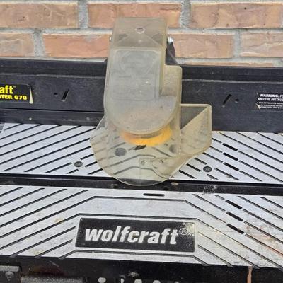 Wolf craft Routing Table with Craftsman Router