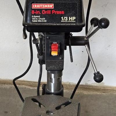 Craftsman 8" Drill Press