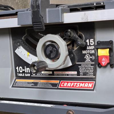 Craftsman 10" Table Saw