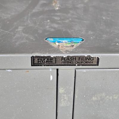 Metal 2 Drawer Cabinet #2
