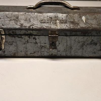 Vintage Craftsman Metal Tool Box