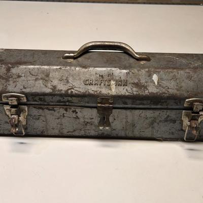 Vintage Craftsman Metal Tool Box