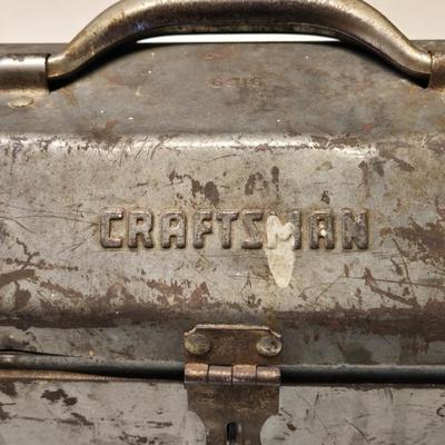 Vintage Craftsman Metal Tool Box