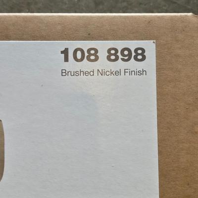 New in the Box Brushed Nickel Finish 4 Light Vanity Fixture