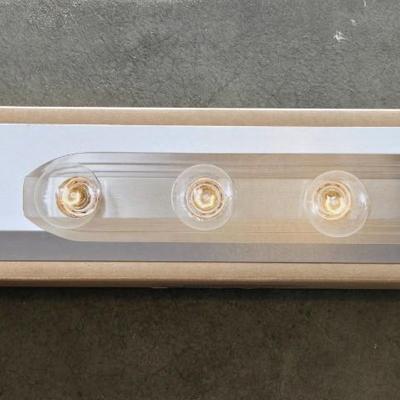New in the Box Brushed Nickel Finish 4 Light Vanity Fixture
