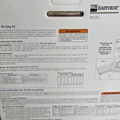 New in the Box - Roof & Gutter De-Icing Kit