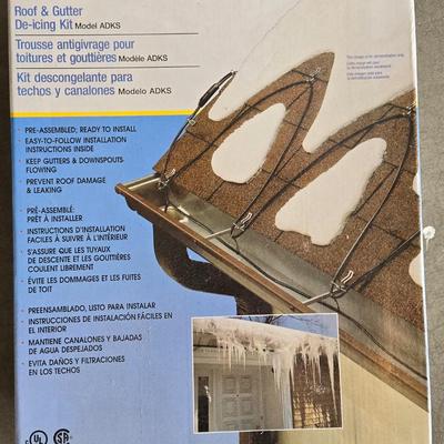 New in the Box - Roof & Gutter De-Icing Kit