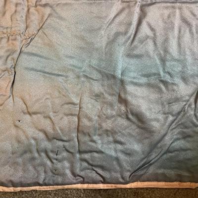 Vintage/Antique Hand Made Embroidered Quilt Stitch Hanging Decor 16.5" x 24" as Pictured.
