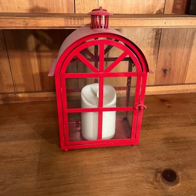 Lanterns with Battery Powered Candles (G-MG)