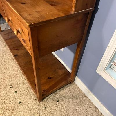 Farmhouse Open Top Hutch & Kitchen Dresser (LR-MG)