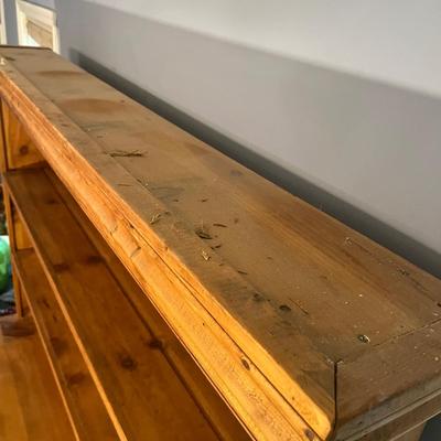 Farmhouse Open Top Hutch & Kitchen Dresser (LR-MG)