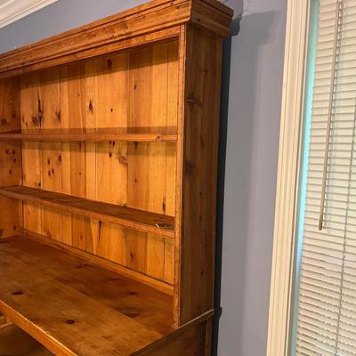 Farmhouse Open Top Hutch & Kitchen Dresser (LR-MG)