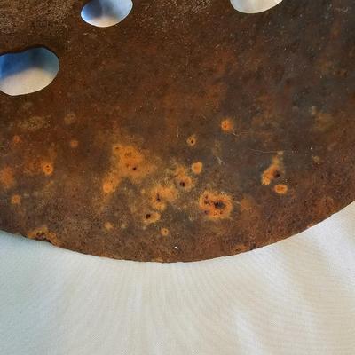 Rustic Iron Tractor Seat (G-JS)