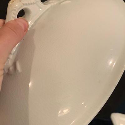 Ironstone China & Semi-Porcelain Pieces by John Edwards, Henry Alcock, J. & G. Meakin, & More (BS-HS)