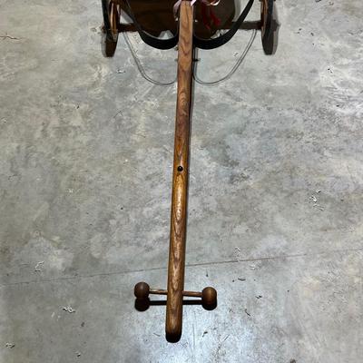 Sandy Weatherwax Hand Carved Swan Wagon (B1-RG)
