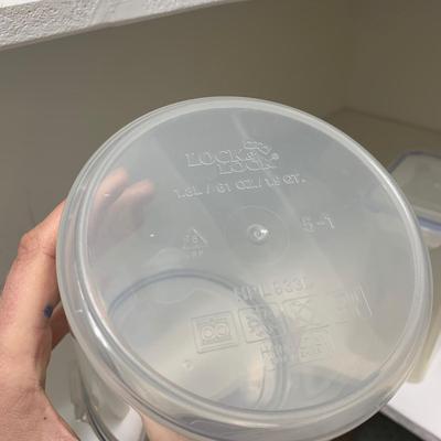 Food Storage: Lock & Lock, Rubbermaid, & Tupperware (L-HS)