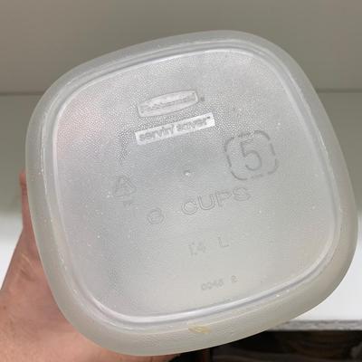 Food Storage: Lock & Lock, Rubbermaid, & Tupperware (L-HS)