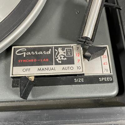LOT 403D: Vintage Garrard Synchro Lab Turntable LRS-20