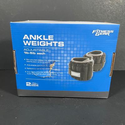 LOT 408: Collection Of Dumbbells/Ankle Weights w/ Box