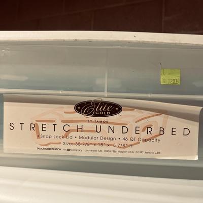 Clear Plastic Storage Bins (B1-MG)
