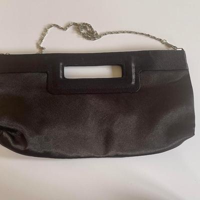 Bijoux Terner leather black clutch