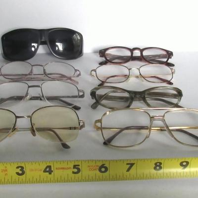 Lot of Older Prescription and Reader Glasses