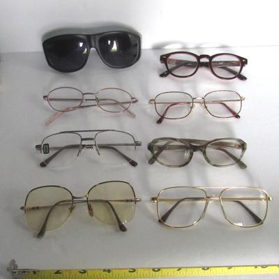 Lot of Older Prescription and Reader Glasses