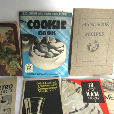 Antique Cook Booklets From 1914 Through 1940s