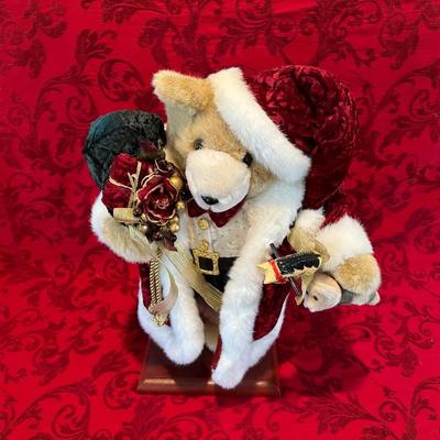 GRANDEUR NOEL CHRISTMAS BEAR AND CHRISTMAS DECOR