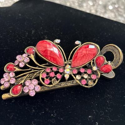 Beautiful butterfly hair clip