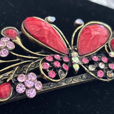 Beautiful butterfly hair clip