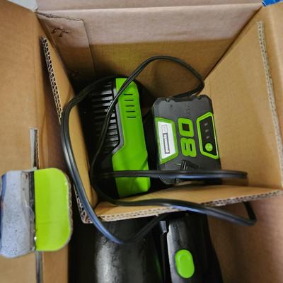 Greenworks Pro 80V Leaf Blower with 1 battery and charger Tested