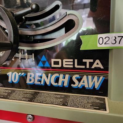 Delta 10" Bench Saw