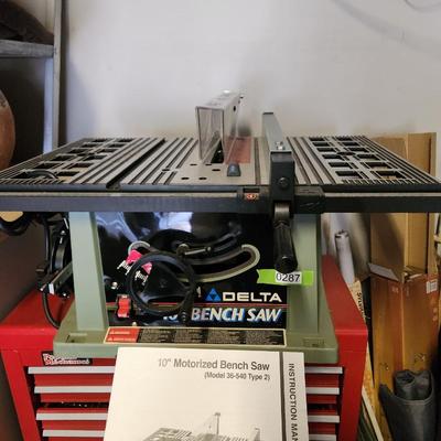 Delta 10" Bench Saw