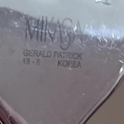 Mikasa Stainless Steel Flatware- Sweet Pea Pattern- Approx 78 Pieces