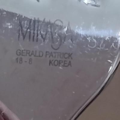 Mikasa Stainless Steel Flatware- Sweet Pea Pattern- Approx 78 Pieces