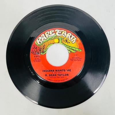 R DEAN TAYLOR Love's Your Name & Indiana Wants Me 7" 45rpm RARE EARTH record label