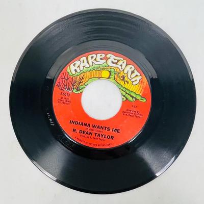 R DEAN TAYLOR Love's Your Name & Indiana Wants Me 7" 45rpm RARE EARTH record label