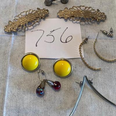 Earrings and Barretts