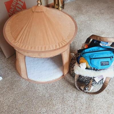 MANY SMALL DOG COATS, PURSE PET CARRIER & MORE