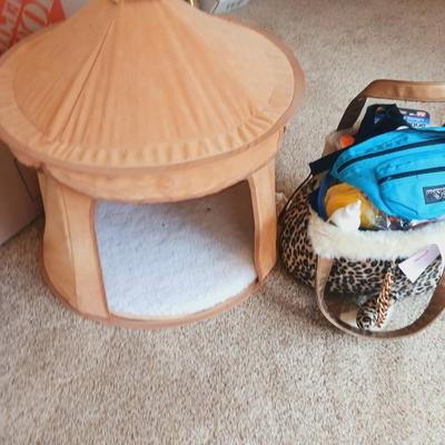 MANY SMALL DOG COATS, PURSE PET CARRIER & MORE