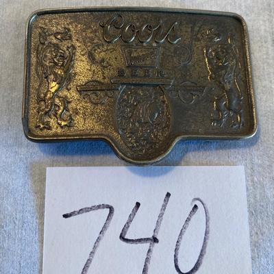 Vintage Coors Buckle