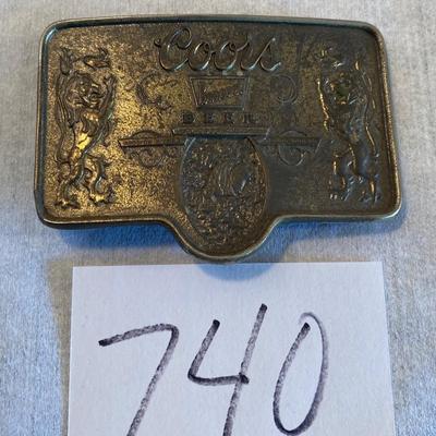 Vintage Coors Buckle