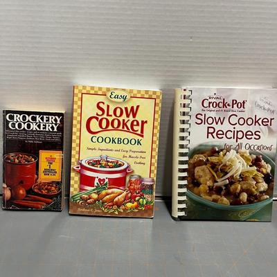 Crockery Cookery By Mable Hoffman, Easy Slow Cooker Cookbook, Complete Slow Cooker Cookbook, Family Dinners In A Hurry, Soups & Stews...