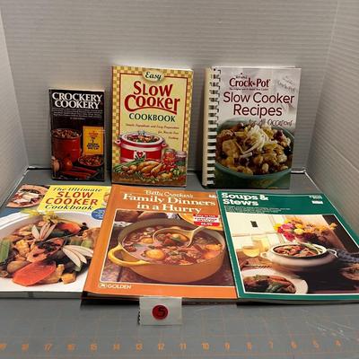 Crockery Cookery By Mable Hoffman, Easy Slow Cooker Cookbook, Complete Slow Cooker Cookbook, Family Dinners In A Hurry, Soups & Stews...
