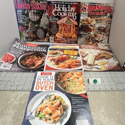 Holiday Baking 109 Sweets, Holiday Cooking The Season's Best, Christmas Cookies, America's Test Kitchen Multicooker Perfection,...