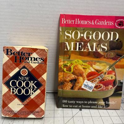Better Homes & Gardens Fix It Fast Cook Book, Better Homes And Gardens So-good Meals, Better Homes And Gardens New Cookbook
